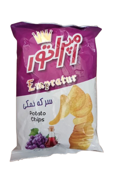 چیپس خورد امپراتور طعم سرکه ای