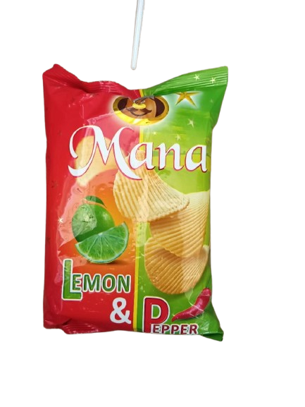چیپس مانا خورد طعم لیمویی