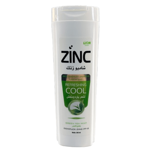شامپو زینک ضد شوره خورد و خنک کننده پوست سر